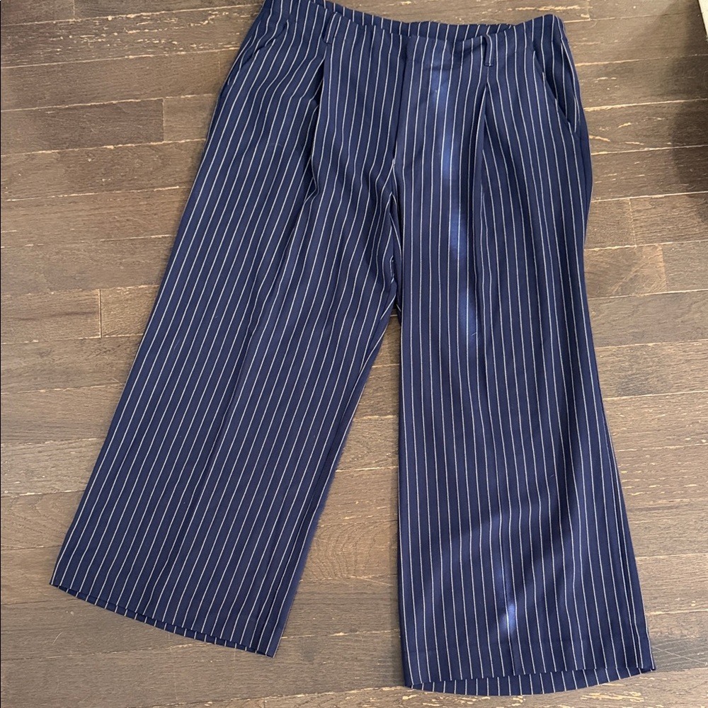 GAP Navy Striped Pants